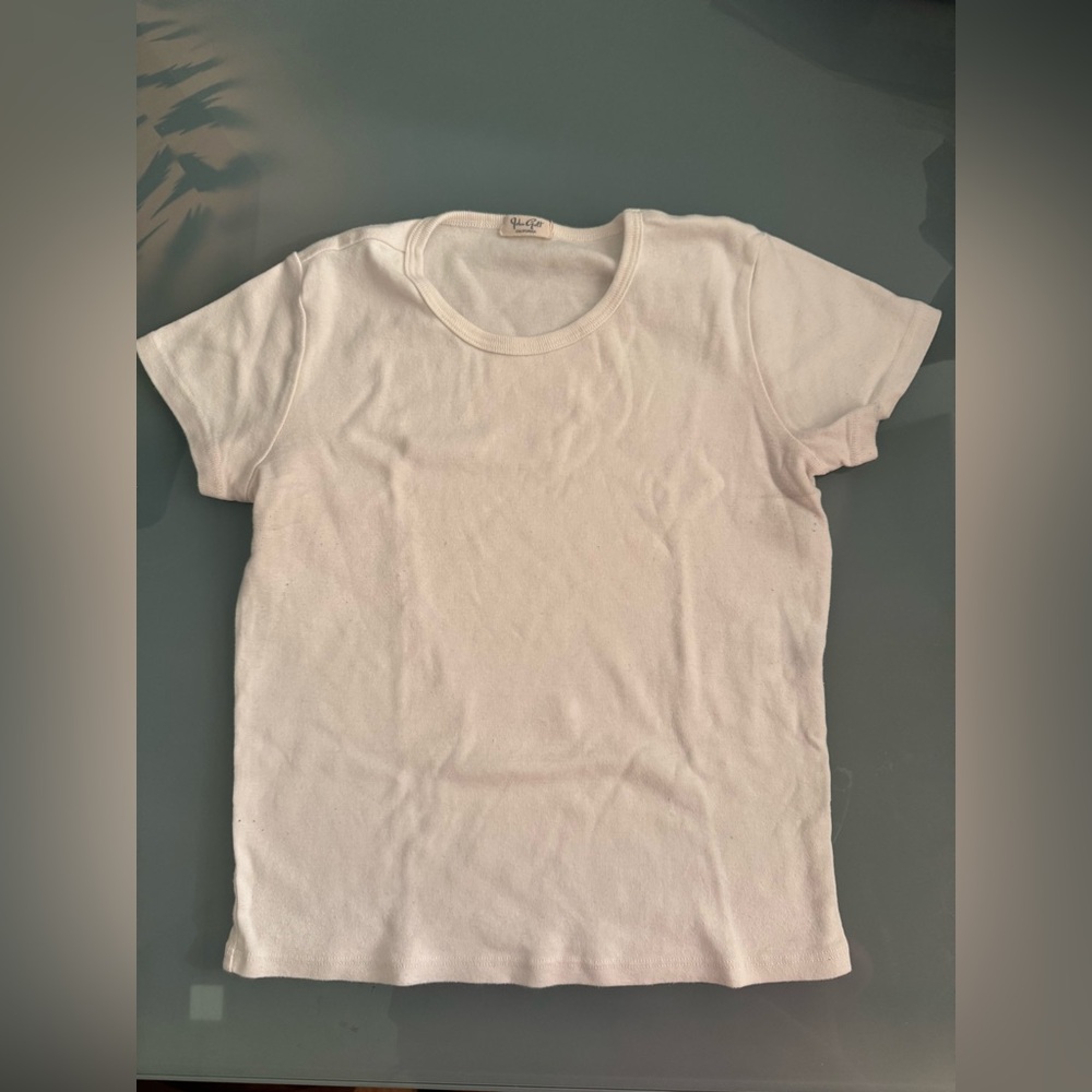 White Crew Neck T-Shirt
